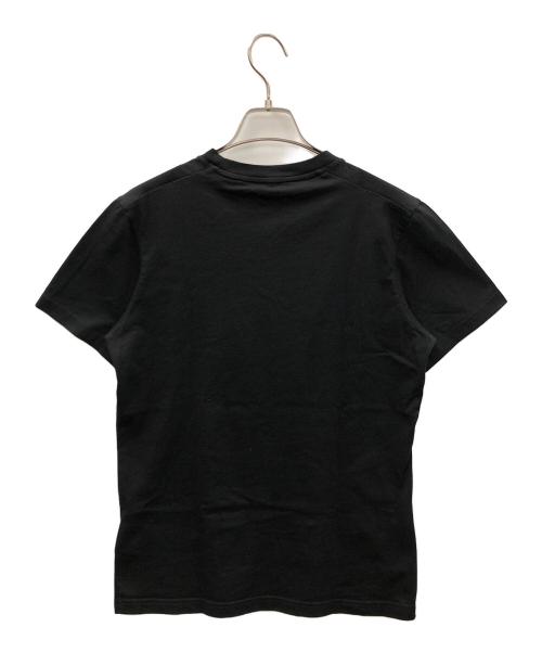 MONCLER（モンクレール）MONCLER (モンクレール) ロゴワッペン 半袖クルーネックTシャツ ブラック サイズ:Sの古着・服飾アイテム