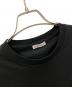 MONCLER (モンクレール) ロゴワッペン 半袖クルーネックTシャツ ブラック サイズ:S：18000円