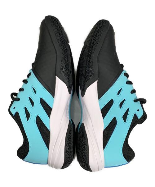 YONEX（ヨネックス）YONEX (ヨネックス) シューズ パワークッションカスケードアクセルワイド ブラック×ブルー サイズ:24cmの古着・服飾アイテム
