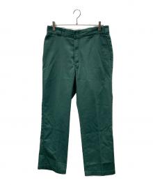 Dickies（ディッキーズ）の古着「ワークパンツ Eliteホック・YKK USA45ジップ」｜グリーン