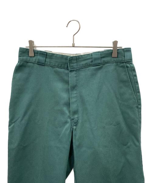 Dickies（ディッキーズ）Dickies (ディッキーズ) ワークパンツ Eliteホック・YKK USA45ジップ グリーン サイズ:実寸サイズにてご確認ください。の古着・服飾アイテム