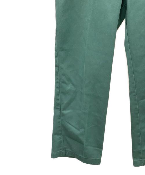 Dickies（ディッキーズ）Dickies (ディッキーズ) ワークパンツ Eliteホック・YKK USA45ジップ グリーン サイズ:実寸サイズにてご確認ください。の古着・服飾アイテム