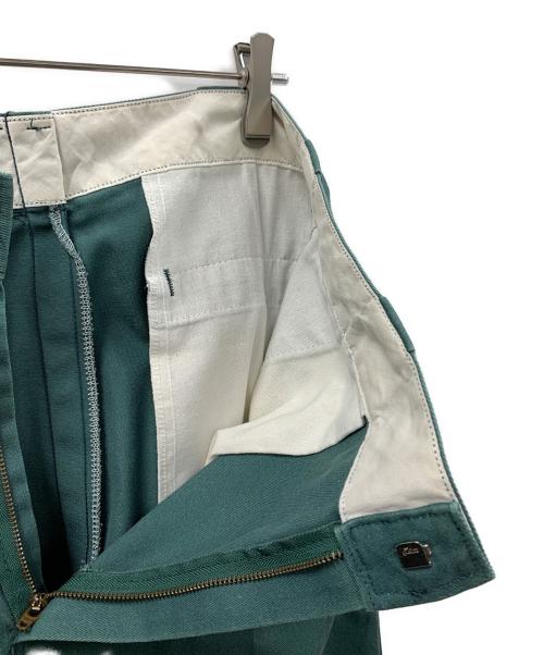 Dickies（ディッキーズ）Dickies (ディッキーズ) ワークパンツ Eliteホック・YKK USA45ジップ グリーン サイズ:実寸サイズにてご確認ください。の古着・服飾アイテム