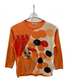 ICEBERG×DISNEY（アイスバーグ×ディズニー）の古着「ニット」｜オレンジ