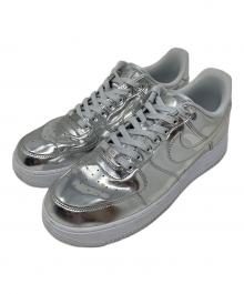 NIKE（ナイキ）の古着「スニーカー Women's Air Force 1 Low Metallic "Chrome"（ウィメンズ エアフォース1 ロー メタリック "クローム"）」｜シルバー