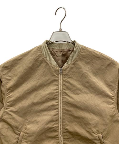 R'IAM PLAGE（リアム プラージュ）R'IAM PLAGE (リアム プラージュ) MA-1ジャケット ベージュ サイズ:38の古着・服飾アイテム
