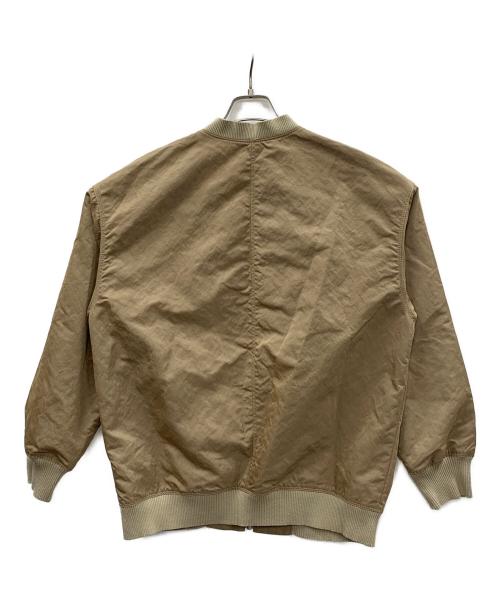 R'IAM PLAGE（リアム プラージュ）R'IAM PLAGE (リアム プラージュ) MA-1ジャケット ベージュ サイズ:38の古着・服飾アイテム