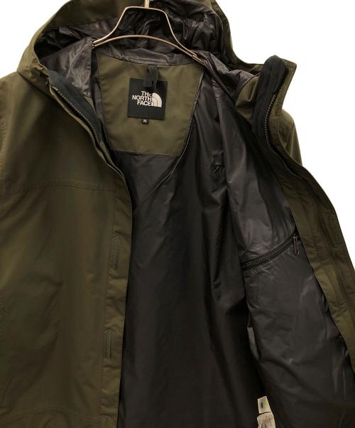 THE NORTH FACE（ザ ノース フェイス）THE NORTH FACE (ザ ノース フェイス) 中綿インナー付ジャケット 3WAYジャケット Cassius Triclimate Jacket（カシウス トリクライメイト ジャケット） オリーブ サイズ:Mの古着・服飾アイテム