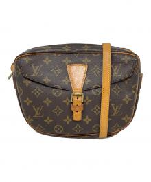 LOUIS VUITTON（ルイ ヴィトン）の古着「ショルダーバッグ モノグラム ジュヌフィーユPM 」｜ブラウン