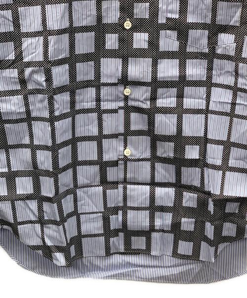 COMME des GARCONS HOMME DEUX（コムデギャルソン オム ドゥ）COMME des GARCONS HOMME DEUX (コムデギャルソン オム ドゥ) 長袖シャツ ブルー サイズ:Lの古着・服飾アイテム