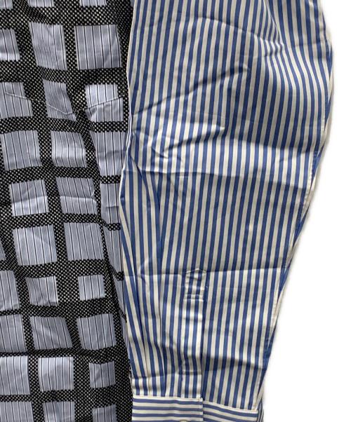 COMME des GARCONS HOMME DEUX（コムデギャルソン オム ドゥ）COMME des GARCONS HOMME DEUX (コムデギャルソン オム ドゥ) 長袖シャツ ブルー サイズ:Lの古着・服飾アイテム