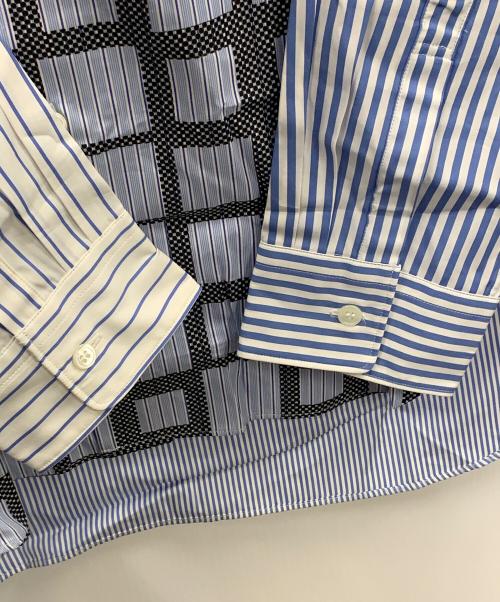 COMME des GARCONS HOMME DEUX（コムデギャルソン オム ドゥ）COMME des GARCONS HOMME DEUX (コムデギャルソン オム ドゥ) 長袖シャツ ブルー サイズ:Lの古着・服飾アイテム