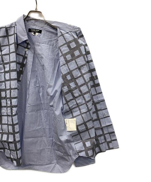 COMME des GARCONS HOMME DEUX（コムデギャルソン オム ドゥ）COMME des GARCONS HOMME DEUX (コムデギャルソン オム ドゥ) 長袖シャツ ブルー サイズ:Lの古着・服飾アイテム