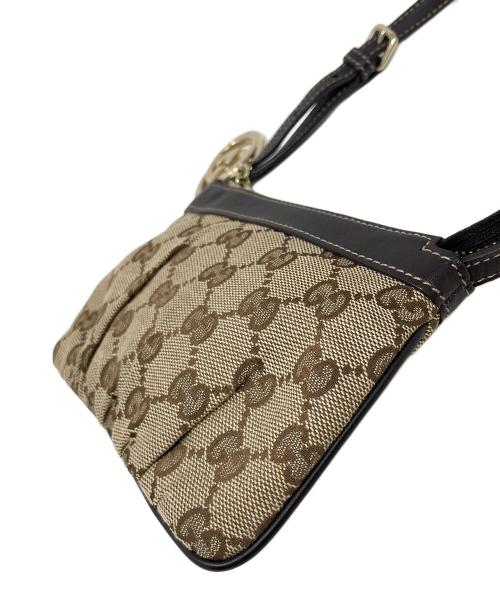 GUCCI（グッチ）GUCCI (グッチ) ショルダーポシェット GG ベージュ サイズ:実寸サイズにてご確認ください。の古着・服飾アイテム