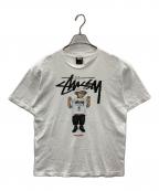stussy×APPLEBUMステューシー×アップルバム）の古着「半袖カットソー」｜ホワイト