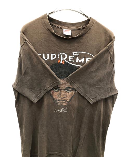 SUPREME（シュプリーム）SUPREME (シュプリーム) 半袖カットソー シュガーレイロビンソン ブラウン サイズ:Lの古着・服飾アイテム