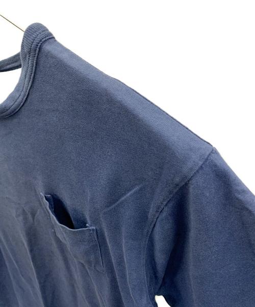 NEIGHBORHOOD（ネイバーフッド）NEIGHBORHOOD (ネイバーフッド) 半袖カットソー グレー×ブルー サイズ:Lの古着・服飾アイテム