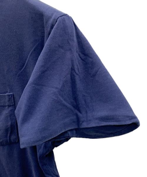 NEIGHBORHOOD（ネイバーフッド）NEIGHBORHOOD (ネイバーフッド) 半袖カットソー グレー×ブルー サイズ:Lの古着・服飾アイテム