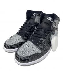 NIKE（ナイキ）の古着「ハイカットスニーカー AIR JORDAN 1 RETRO HIGH OG（エアジョーダン 1 レトロ ハイ OG）」｜ブラック