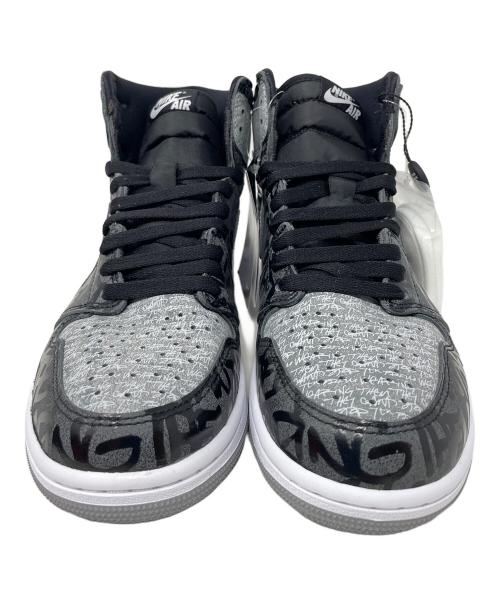 NIKE（ナイキ）NIKE (ナイキ) ハイカットスニーカー AIR JORDAN 1 RETRO HIGH OG（エアジョーダン 1 レトロ ハイ OG） ブラック サイズ:27.5cmの古着・服飾アイテム