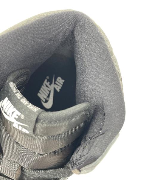 NIKE（ナイキ）NIKE (ナイキ) ハイカットスニーカー AIR JORDAN 1 RETRO HIGH OG（エアジョーダン 1 レトロ ハイ OG） ブラック サイズ:27.5cmの古着・服飾アイテム