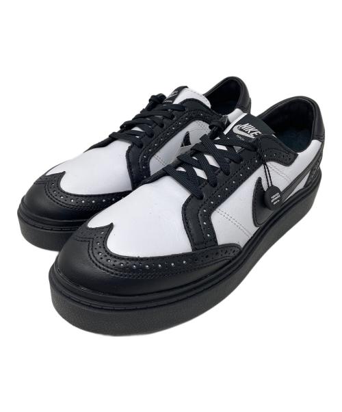 NIKE（ナイキ）NIKE (ナイキ) ローカットスニーカー KWONDO 1/PEACEMINUSONE（クウォンド 1 / ピースマイナスワン） ブラック×ホワイト サイズ:27cm 未使用品の古着・服飾アイテム