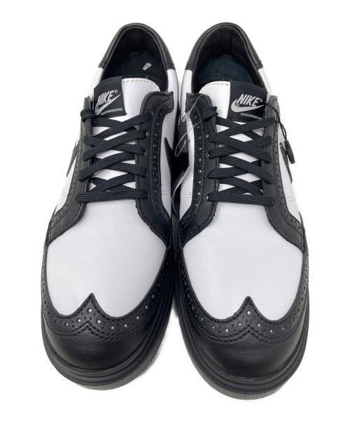 NIKE（ナイキ）NIKE (ナイキ) ローカットスニーカー KWONDO 1/PEACEMINUSONE（クウォンド 1 / ピースマイナスワン） ブラック×ホワイト サイズ:27cm 未使用品の古着・服飾アイテム