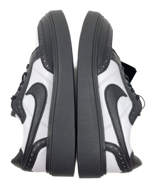 NIKE（ナイキ）NIKE (ナイキ) ローカットスニーカー KWONDO 1/PEACEMINUSONE（クウォンド 1 / ピースマイナスワン） ブラック×ホワイト サイズ:27cm 未使用品の古着・服飾アイテム