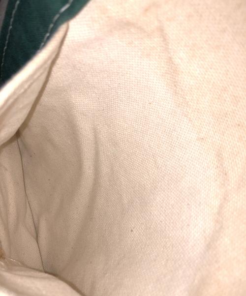 L.L.Bean（エルエルビーン）L.L.Bean (エルエルビーン) キャンバストートバッグ BOAT AND TOTE（ボート アンド トート） ベージュ×グリーン サイズ:実寸サイズにてご確認ください。の古着・服飾アイテム