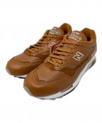 NEW BALANCEニューバランス）の古着「レザースニーカー」｜ブラウン