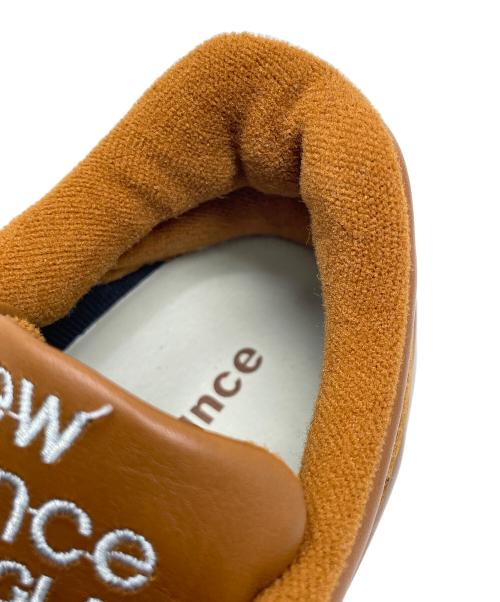 NEW BALANCE（ニューバランス）NEW BALANCE (ニューバランス) レザースニーカー ブラウン サイズ:UK7 1/2 未使用品の古着・服飾アイテム