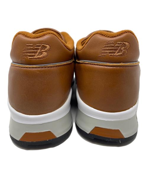 NEW BALANCE（ニューバランス）NEW BALANCE (ニューバランス) レザースニーカー ブラウン サイズ:UK7 1/2 未使用品の古着・服飾アイテム