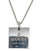 GUCCIグッチ）の古着「プレートネックレス」