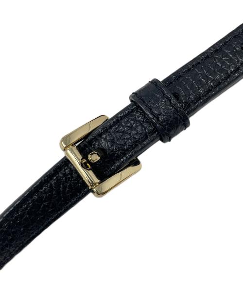 MICHAEL KORS（マイケル・コース）MICHAEL KORS (マイケル・コース) レザーショルダーバッグ ブラック サイズ:実寸サイズにてご確認ください。の古着・服飾アイテム