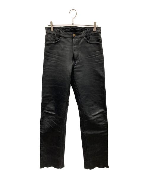 VANSON（バンソン）VANSON (バンソン) レザーパンツ ブラック サイズ:32の古着・服飾アイテム