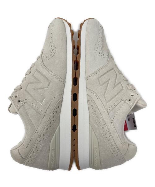 NEW BALANCE（ニューバランス）NEW BALANCE (ニューバランス) ローカットスニーカー アイボリー サイズ:23cm 未使用品の古着・服飾アイテム