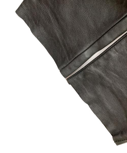 VANSON（バンソン）VANSON (バンソン) レザーパンツ ブラック サイズ:28の古着・服飾アイテム