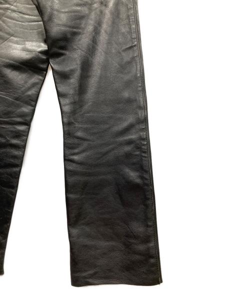 VANSON（バンソン）VANSON (バンソン) レザーパンツ ブラック サイズ:28の古着・服飾アイテム