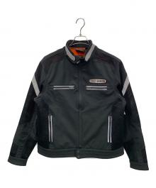 HARLEY-DAVIDSON（ハーレーダビッドソン）の古着「ライダースジャケット パフォーマンス ソフトシェル＆メッシュ ジャケット」｜ブラック