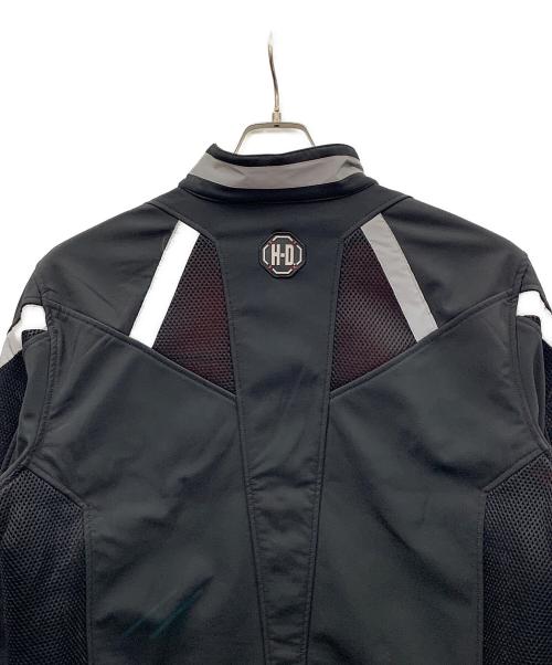 HARLEY-DAVIDSON（ハーレーダビッドソン）HARLEY-DAVIDSON (ハーレーダビッドソン) ライダースジャケット パフォーマンス ソフトシェル＆メッシュ ジャケット ブラック サイズ:Lの古着・服飾アイテム