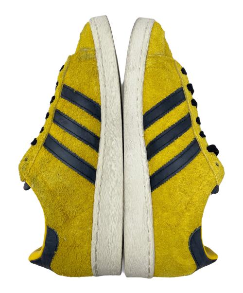 adidas（アディダス）adidas (アディダス) スニーカー Jabbar Lo x Bruce Lee Shoes（ジャバー ローｘブルース・リー） イエロー×ブラック サイズ:26.5cmの古着・服飾アイテム