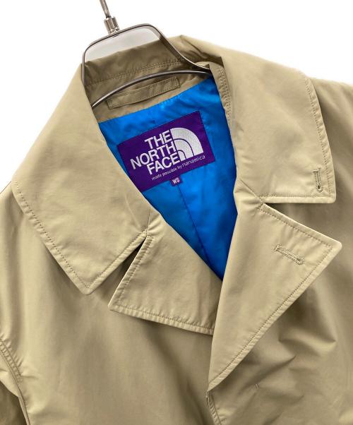 THE NORTHFACE PURPLELABEL（ザ・ノースフェイス パープルレーベル）THE NORTHFACE PURPLELABEL (ザ・ノースフェイス パープルレーベル) nanamica (ナナミカ) ステンカラーコート カーキ サイズ:WSの古着・服飾アイテム