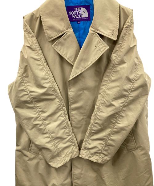 THE NORTHFACE PURPLELABEL（ザ・ノースフェイス パープルレーベル）THE NORTHFACE PURPLELABEL (ザ・ノースフェイス パープルレーベル) nanamica (ナナミカ) ステンカラーコート カーキ サイズ:WSの古着・服飾アイテム