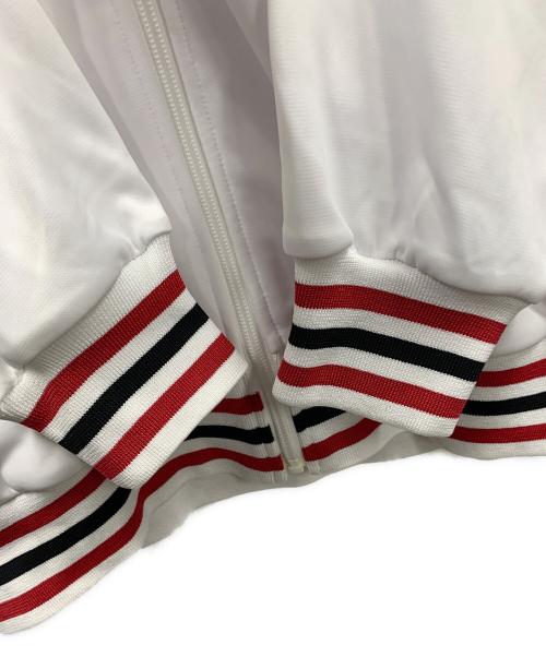adidas（アディダス）adidas (アディダス) トラックジャケット ACミラン ホワイト×レッド サイズ:XOの古着・服飾アイテム