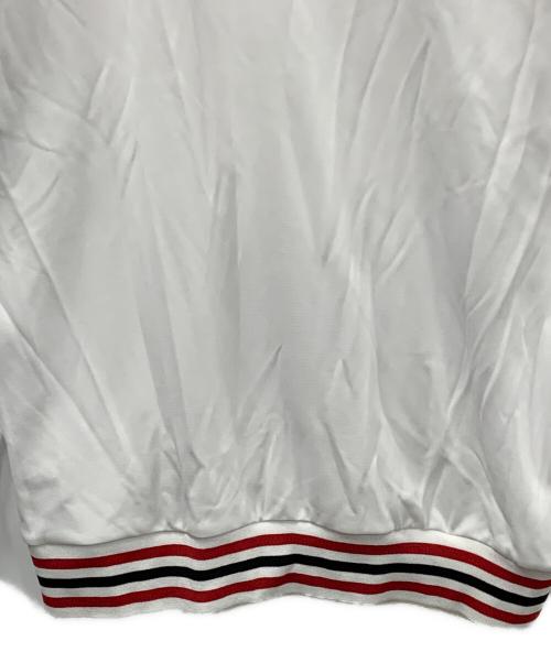 adidas（アディダス）adidas (アディダス) トラックジャケット ACミラン ホワイト×レッド サイズ:XOの古着・服飾アイテム