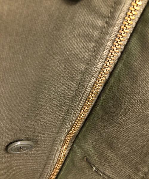 ALPHA INDUSTRIES（アルファインダストリーズ）ALPHA INDUSTRIES (アルファインダストリーズ) N-1 デッキジャケット オリーブ サイズ:MEDIUMの古着・服飾アイテム