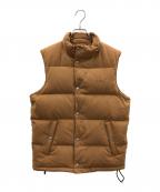 A.P.C.×CarHarttアーペーセー×カーハート）の古着「ダウンベスト」｜ブラウン