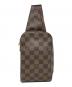 LOUIS VUITTON（ルイ ヴィトン）の古着「ボディーバッグ ダミエ ジェロニモス」｜ブラウン