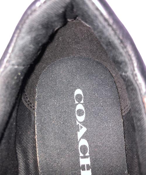 COACH（コーチ）COACH (コーチ) ローカットスニーカー ブラック×ブラウン サイズ:US 7Bの古着・服飾アイテム