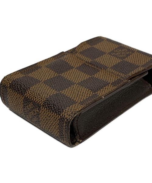 LOUIS VUITTON（ルイ ヴィトン）LOUIS VUITTON (ルイ ヴィトン) シガレットケース ダミエ エテュイ・シガレット ブラウン サイズ:実寸サイズにてご確認ください。の古着・服飾アイテム